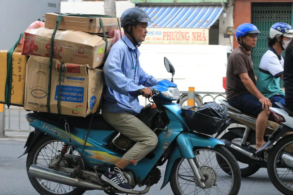 Nhận chở đồ đạc, hành lý